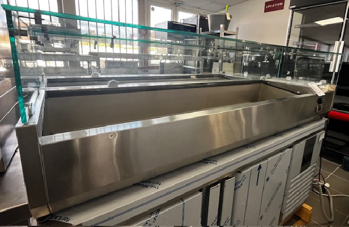 Matériel occasion Saladette à poser vitrée – Pro Inox France