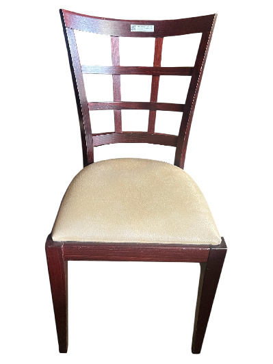 Matériel occasion Chaises bois assise cuir